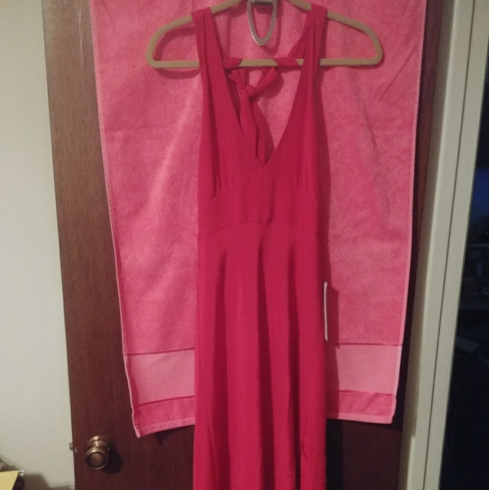 NWT J. CREW 100% SILK Lined POLYESTER HALTER DRESS